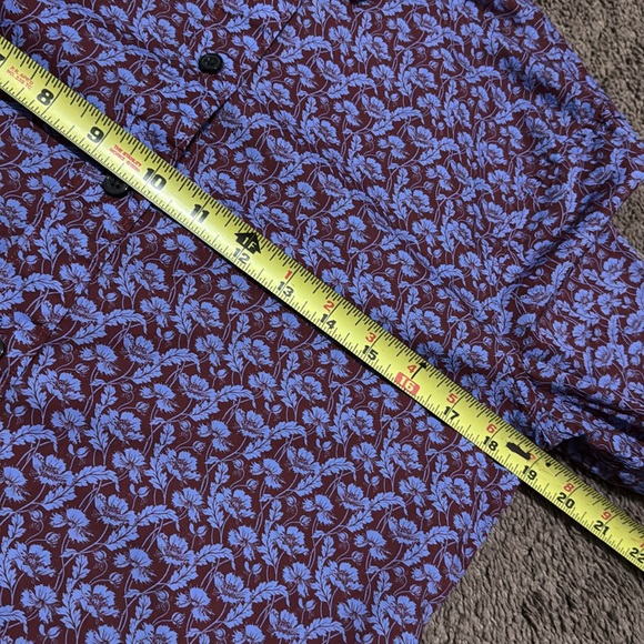 J Crew “Made with Liberty” Fabric Button Up Blouse-100% Cotton-6-Like New-Purple - Picture 14 of 16